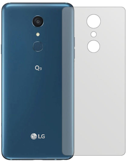 6x Schutzfolie matt für LG Q9 One Rückseite Displa (2)