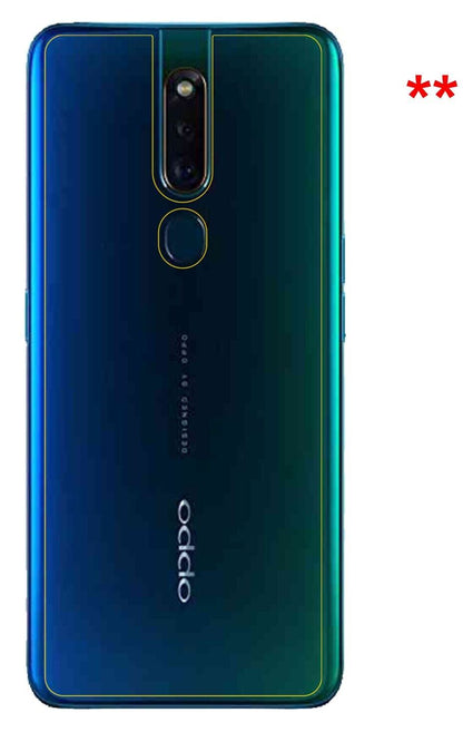 5x Schutzfolie matt für Oppo F11 Rückseite Display (6)