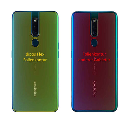 3x 3D Full Cover Schutzfolie für Oppo F11 Pro Rück (2)