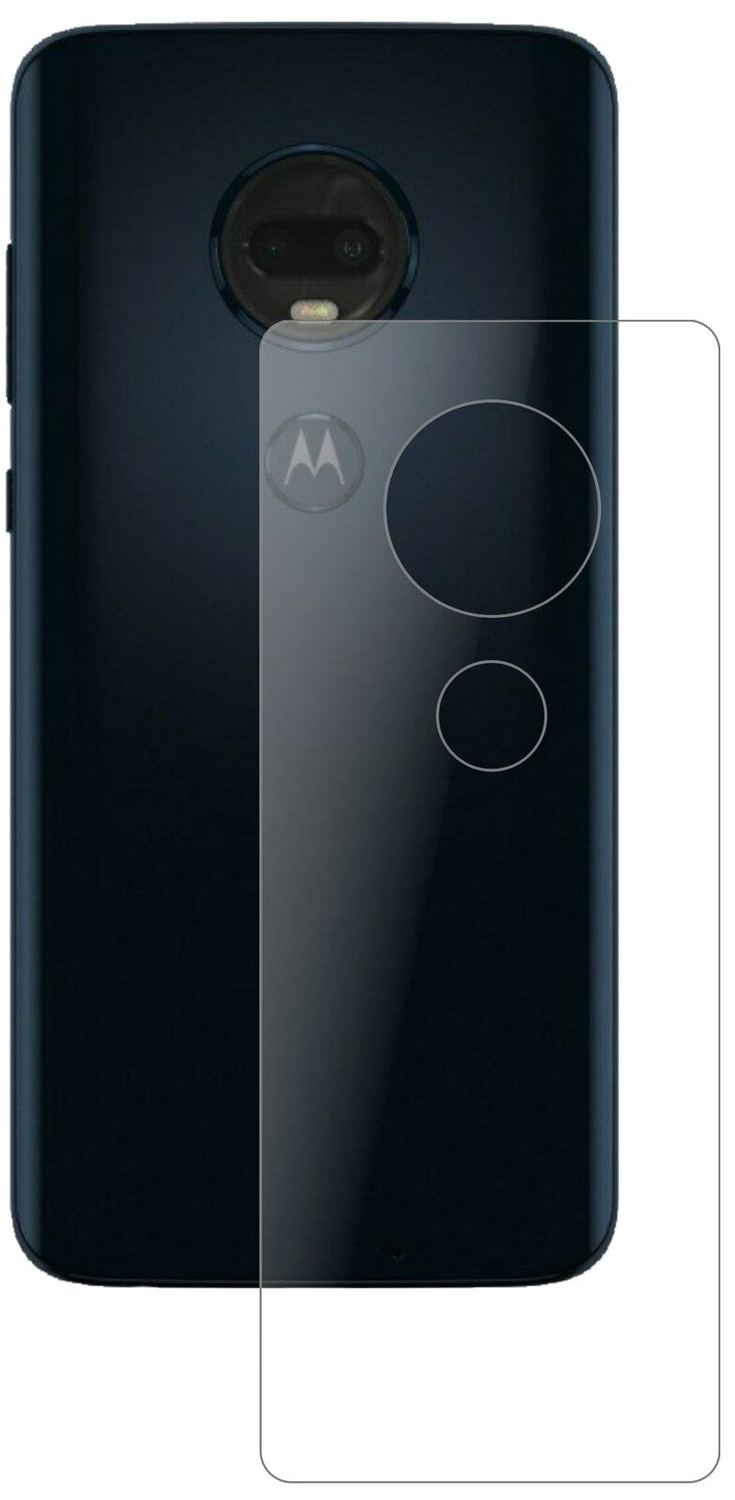 1x 9H Schutzfolie matt für Motorola Moto G7 Rückse (1)