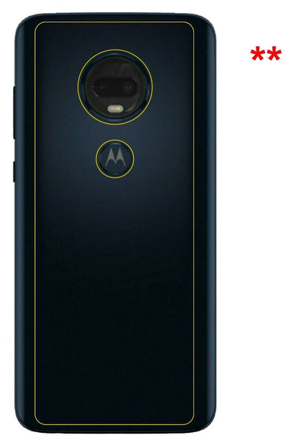 1x 9H Schutzfolie matt für Motorola Moto G7 Rückse (9)