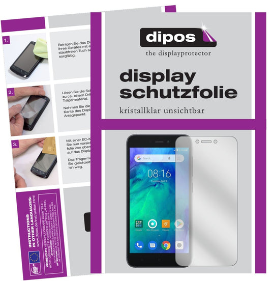 2x Schutzfolie klar für Xiaomi Redmi Go Display-Sc (1)