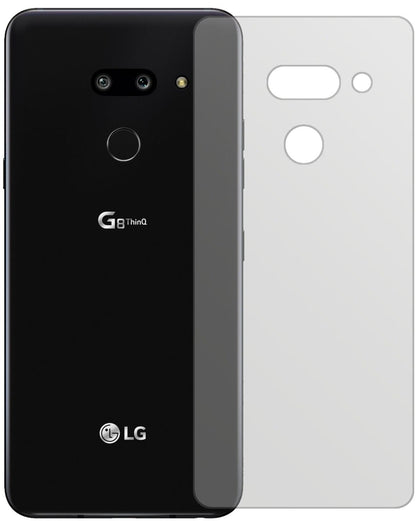 6x Schutzfolie matt für LG G8 ThinQ Rückseite Disp (2)