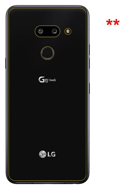 2x Schutzfolie matt für LG G8 ThinQ Rückseite Disp (6)