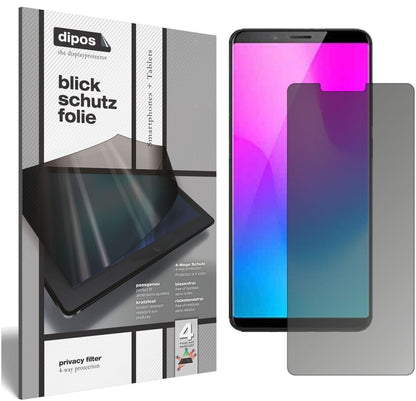 Blickschutzfolie für ZTE Nubia M3 matt Schutzfolie (2)