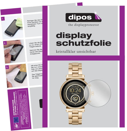 5x Schutzfolie klar für Michael Kors Sofie 2.0 Sma (2)