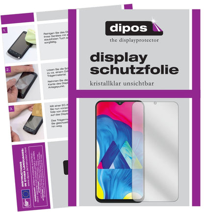 5x Schutzfolie klar für Samsung Galaxy M10 Display (2)