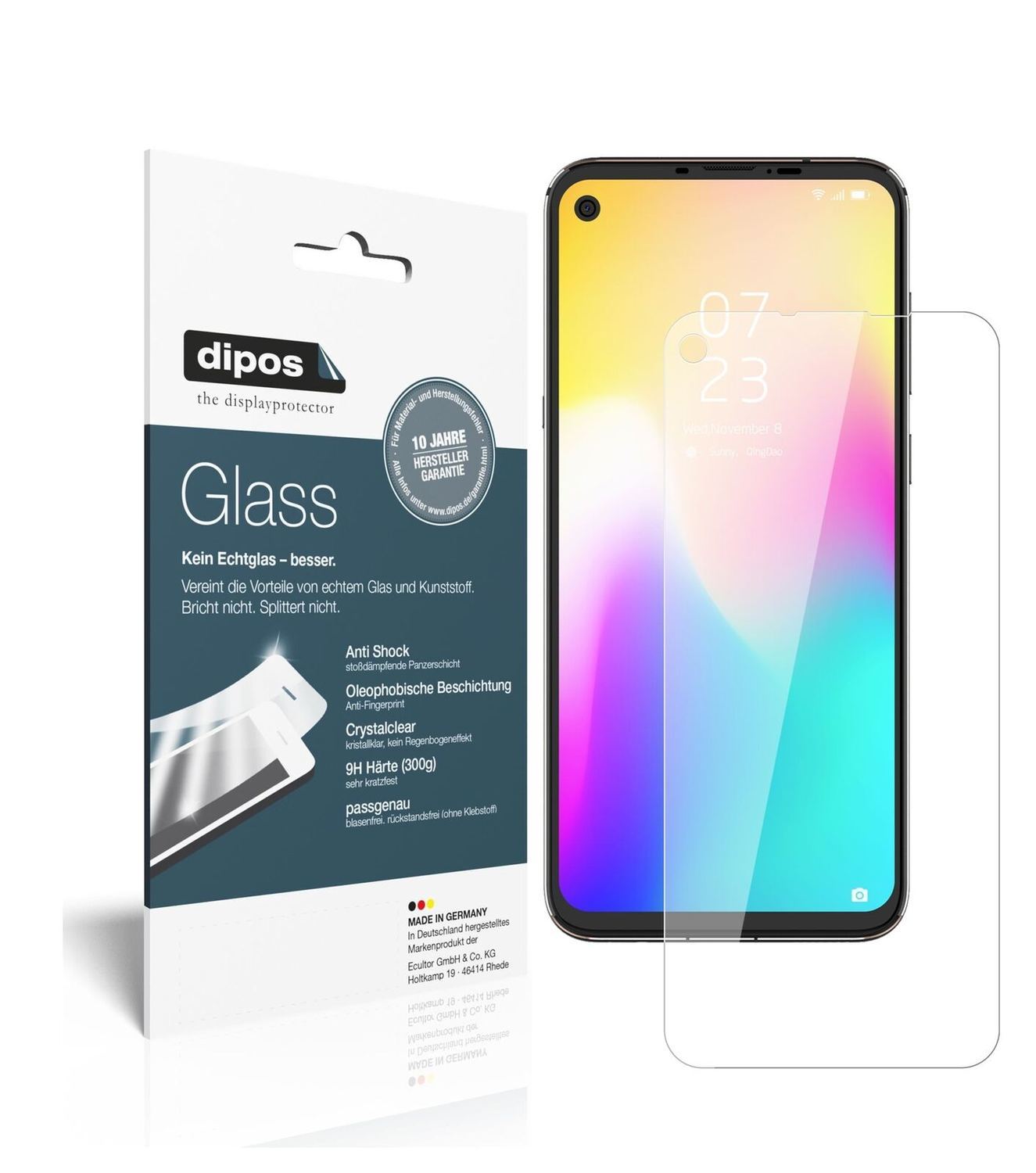 1x 9H Schutzfolie für Hisense Infinity U30 Panzerf (2)