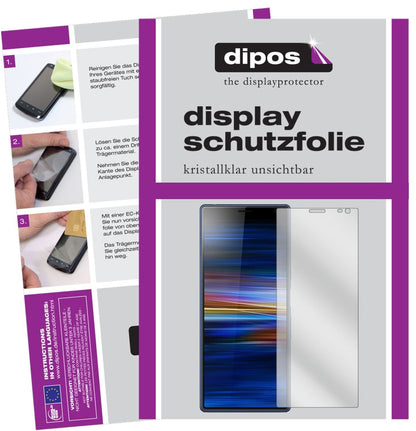 5x Schutzfolie klar für Sony Xperia 10 Plus Displa (2)