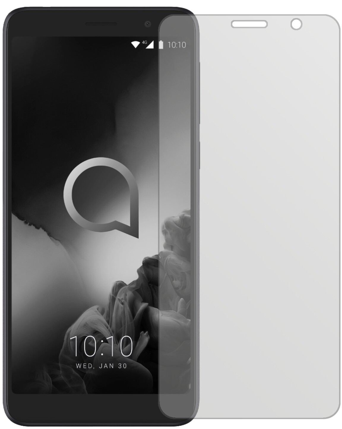 6x Schutzfolie matt für Alcatel 1X (2019) Display- (2)