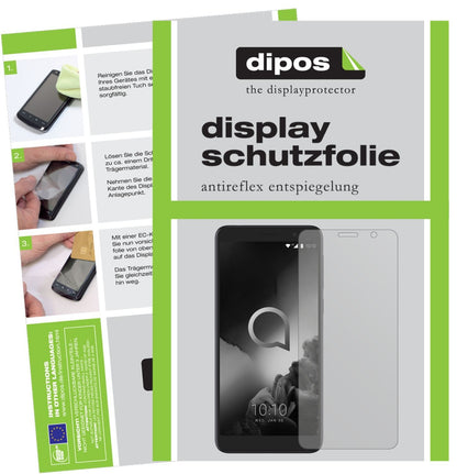 2x Schutzfolie matt für Alcatel 1C (2019) Display- (1)