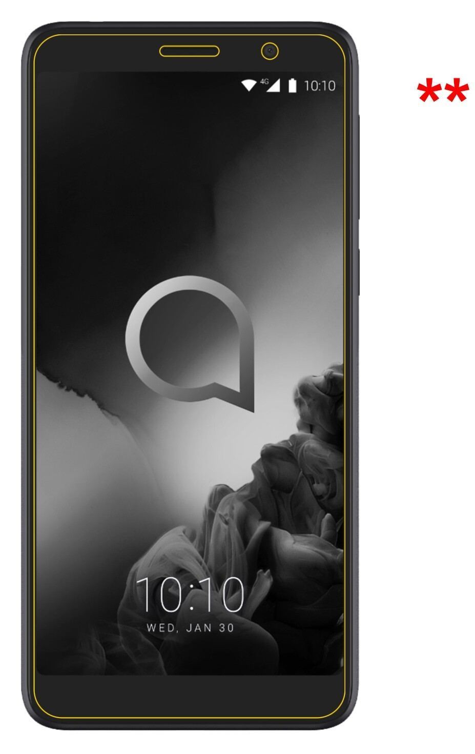 2x Schutzfolie matt für Alcatel 1C (2019) Display- (6)