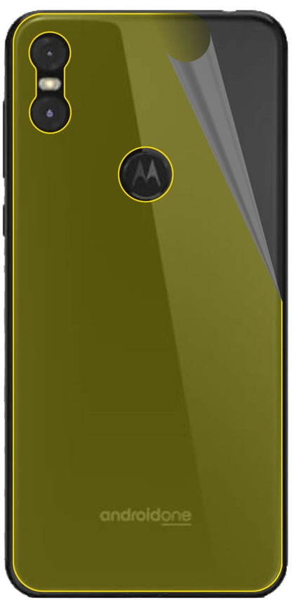 3x 3D Full Cover Schutzfolie für Motorola One Rück (3)
