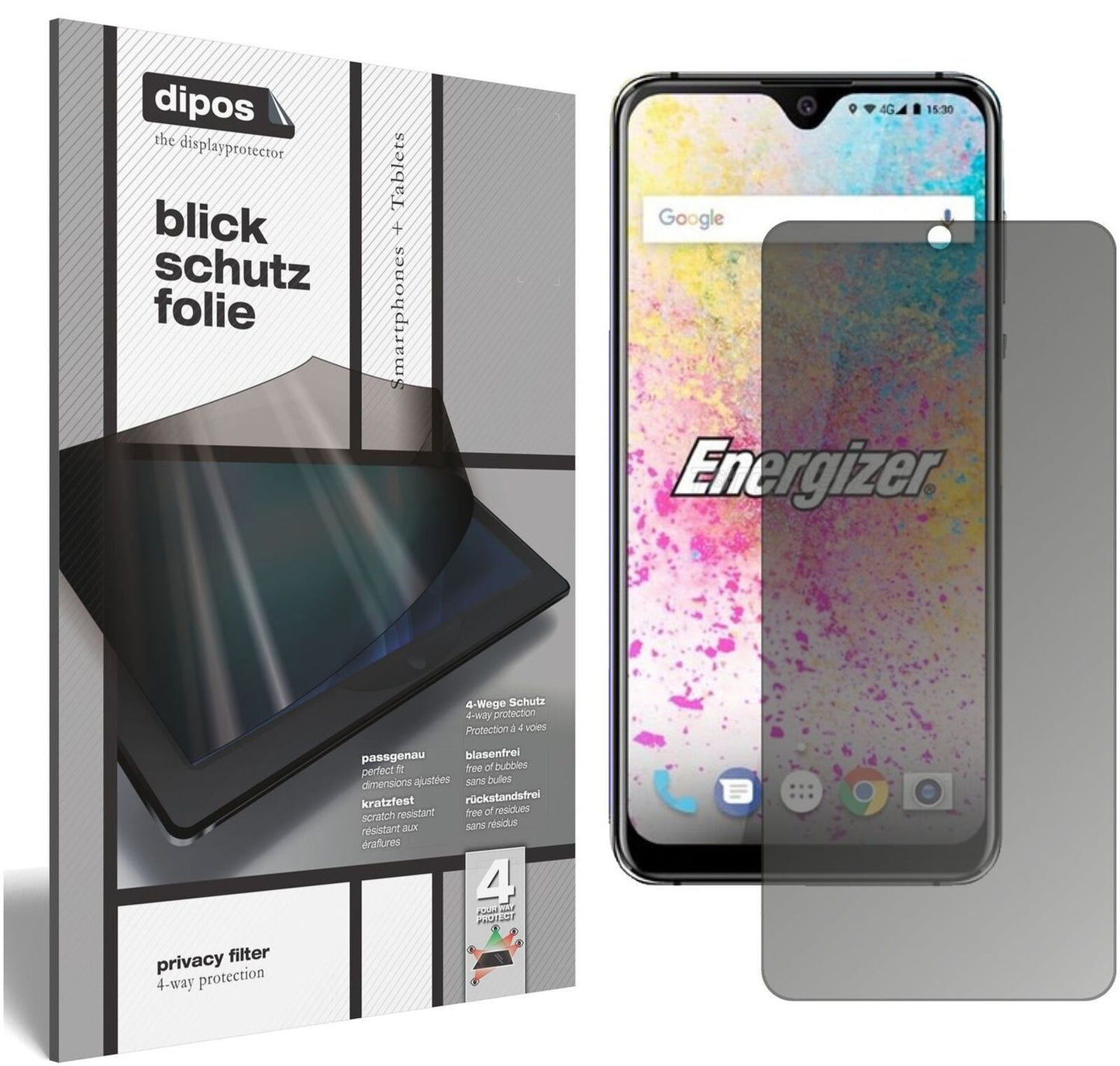 Blickschutzfolie für Energizer Ultimate U620S Pop  (2)