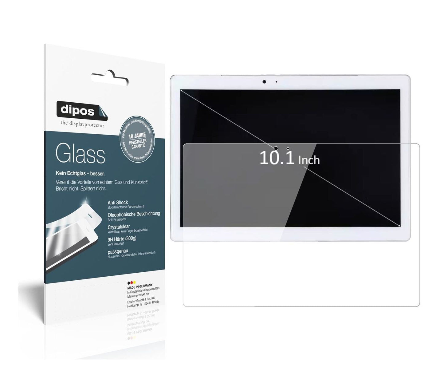 1x 9H Schutzfolie für Teclast TPad T10 Panzerfolie (2)