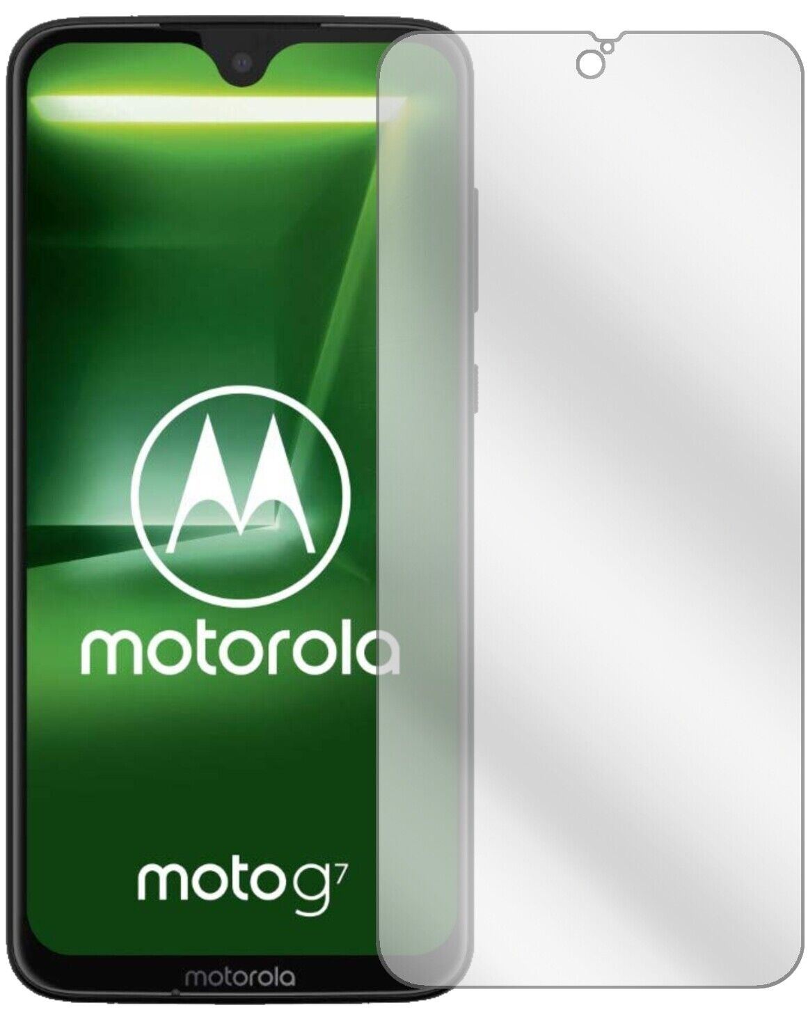 5x Schutzfolie klar für Motorola Moto G7 Display-S (1)