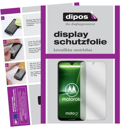 5x Schutzfolie klar für Motorola Moto G7 Display-S (2)