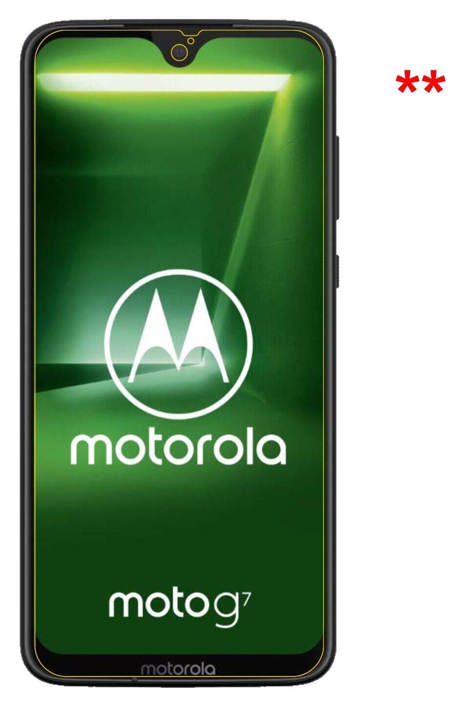5x Schutzfolie klar für Motorola Moto G7 Display-S (5)