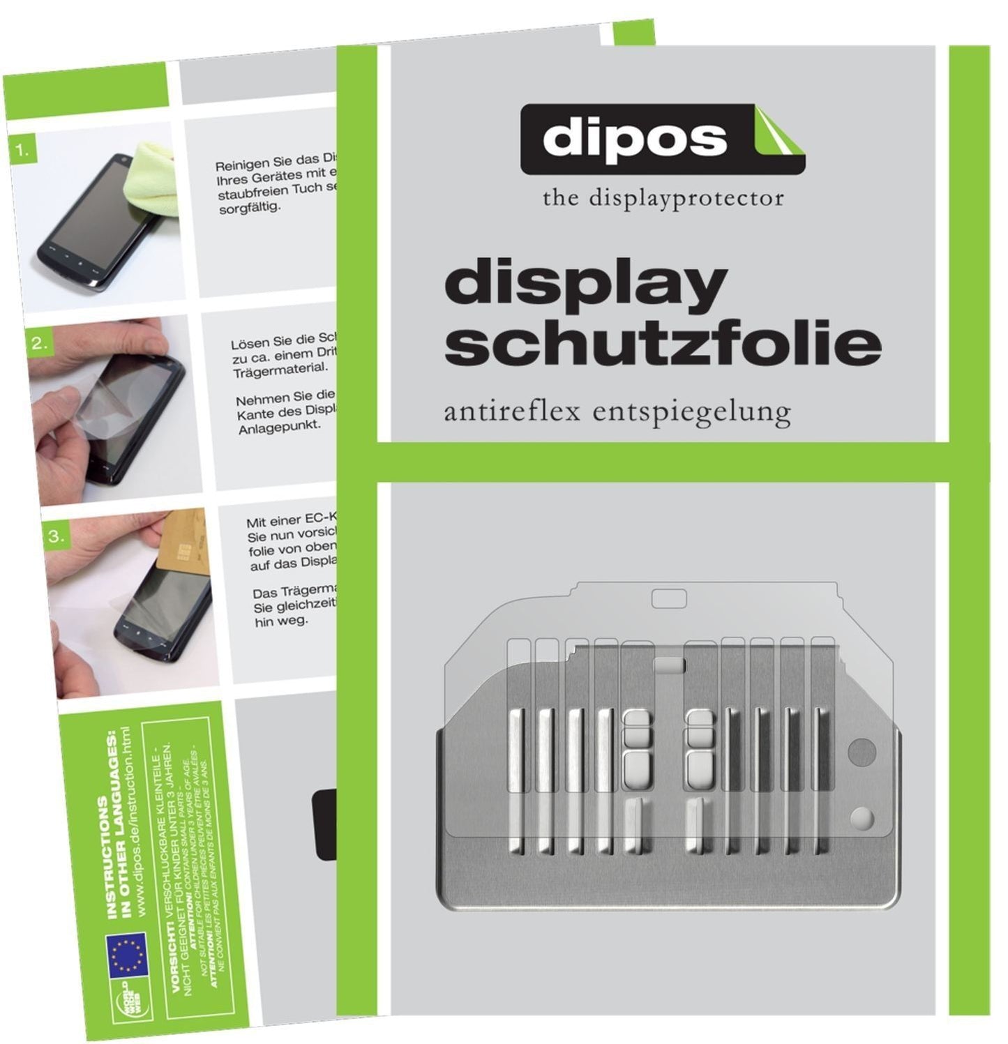2x Schutzfolie matt für Siemens EQ.6 300 TE613501D (1)