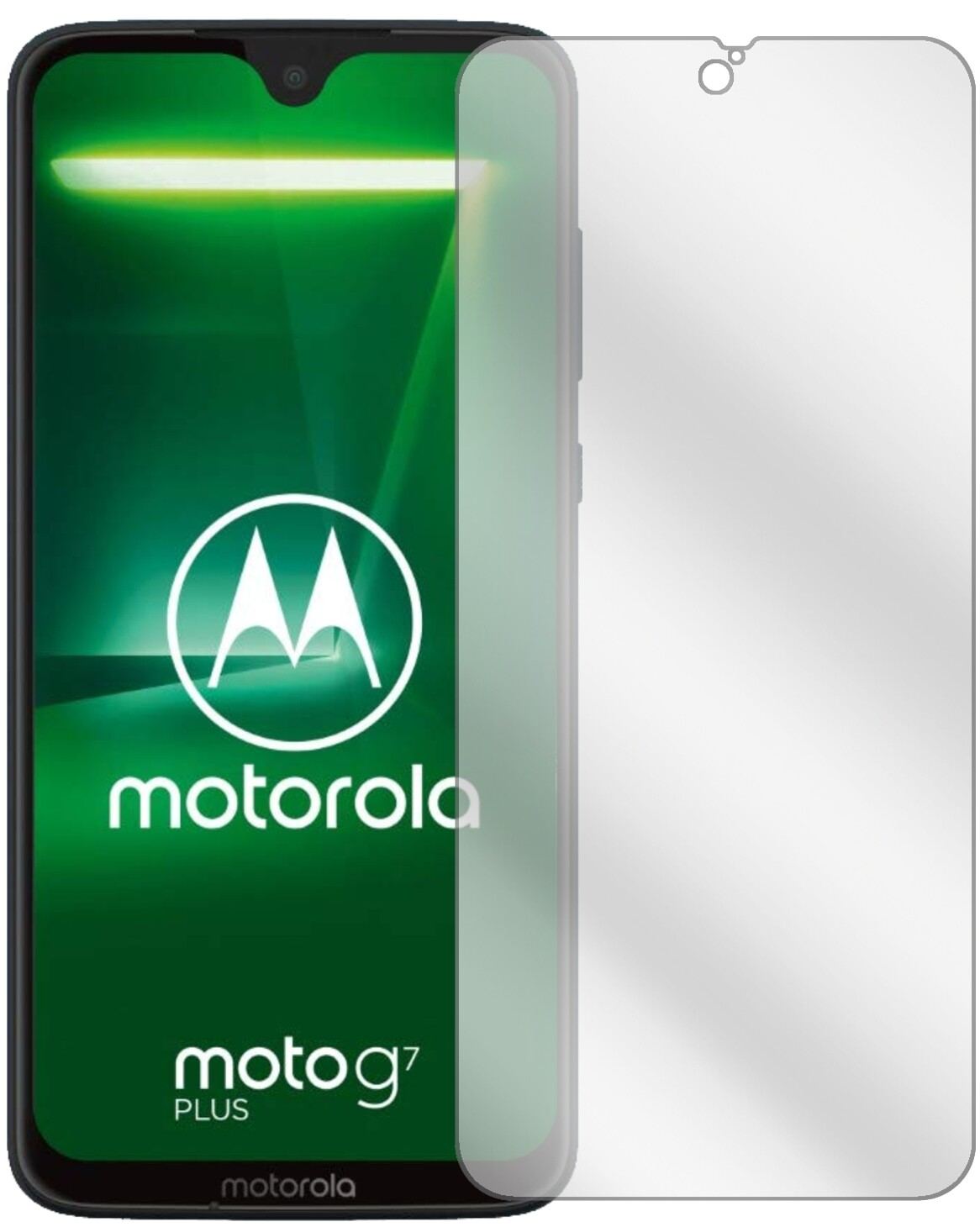 6x Schutzfolie klar für Motorola Moto G7 Plus Disp (2)