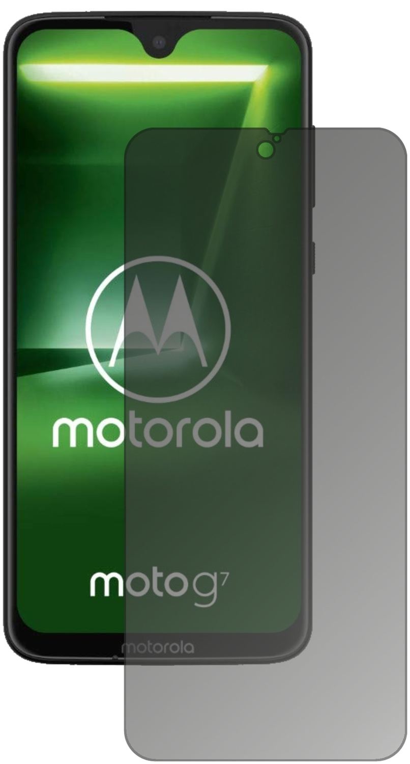 Blickschutzfolie für Motorola Moto G7 matt Schutzf (2)