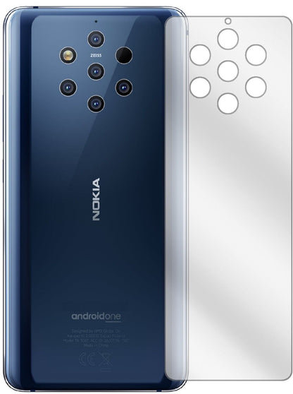 6x Schutzfolie klar für Nokia 9 PureView Rückseite (2)