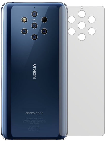 2x Schutzfolie matt für Nokia 9 PureView Rückseite (2)