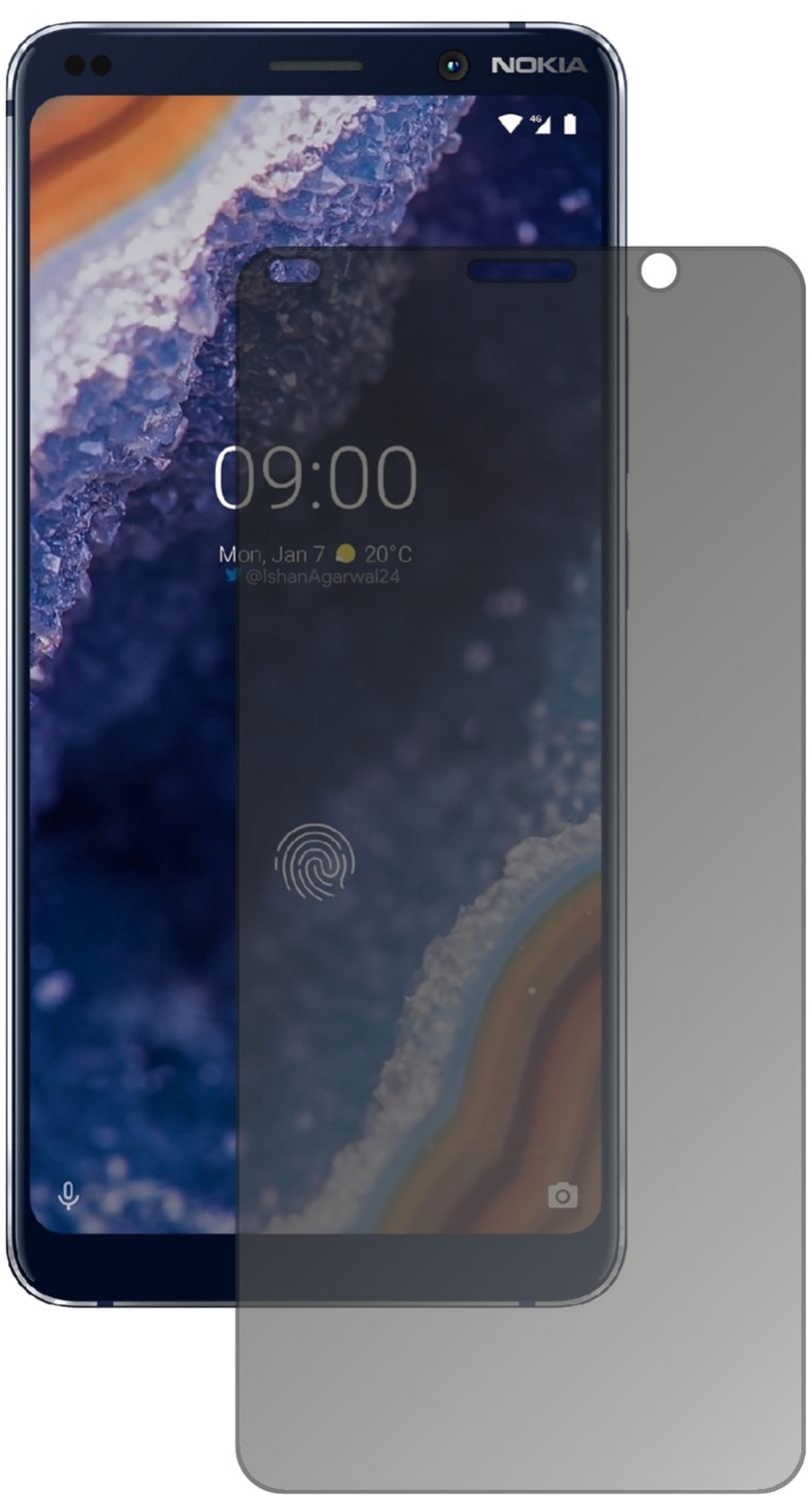 Blickschutzfolie für Nokia 9 PureView matt Schutzf (2)