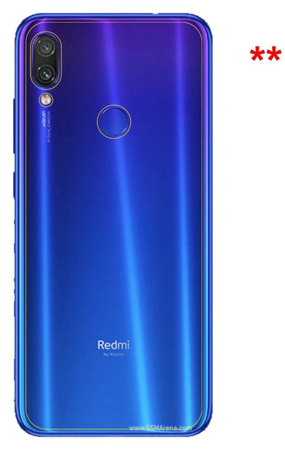1x 9H Schutzfolie für Xiaomi Redmi Note 7 Pro Rück (9)