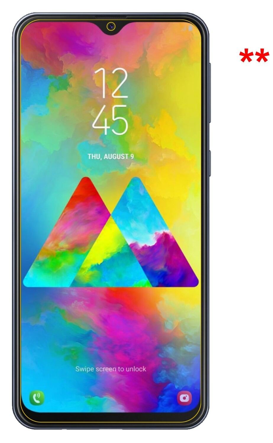 Blickschutzfolie für Samsung Galaxy M20 matt Schut (5)