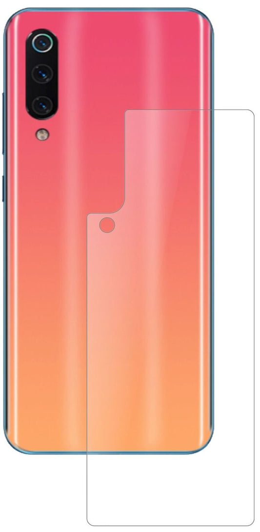 1x 9H Schutzfolie matt für Xiaomi Mi 9 SE Rückseit (1)