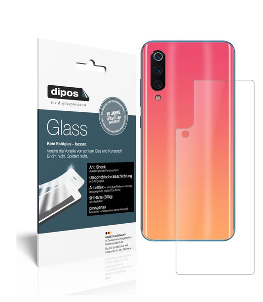 2x 9H Schutzfolie matt für Xiaomi Mi 9 SE Rückseit (1)