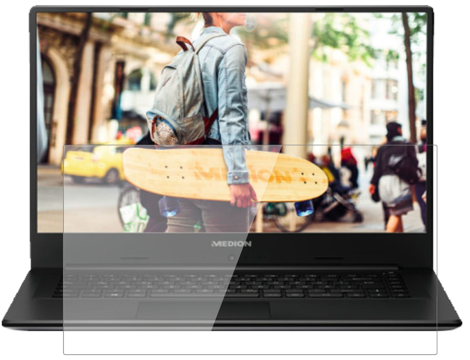 1x 9H Schutzfolie für Medion Akoya E6246 Notebook  (1)