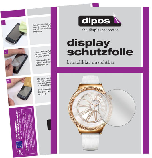6x Schutzfolie klar für Huawei Watch Jewel Display (1)