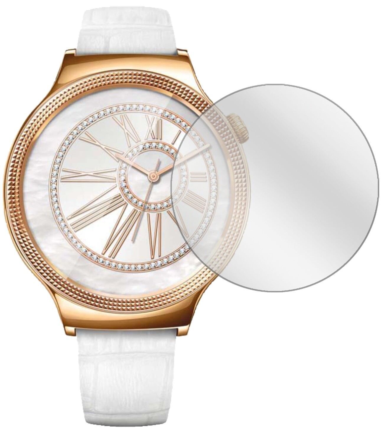 6x Schutzfolie klar für Huawei Watch Jewel Display (2)