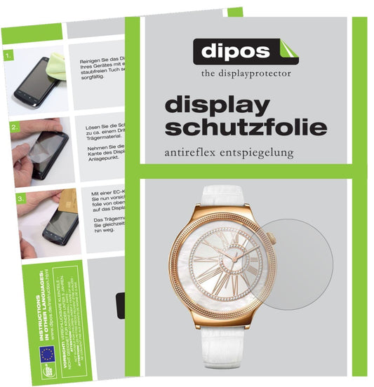 2x Schutzfolie matt für Huawei Watch Jewel Display (1)