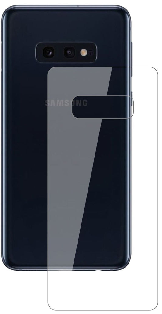 1x 9H Schutzfolie für Samsung Galaxy S10e Rückseit (1)