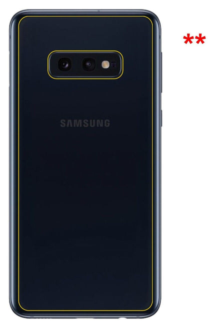 1x 9H Schutzfolie für Samsung Galaxy S10e Rückseit (9)