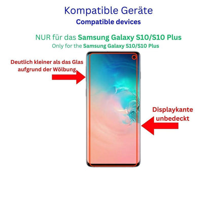 1x 9H Schutzfolie für Samsung Galaxy S10 Panzerfol (2)