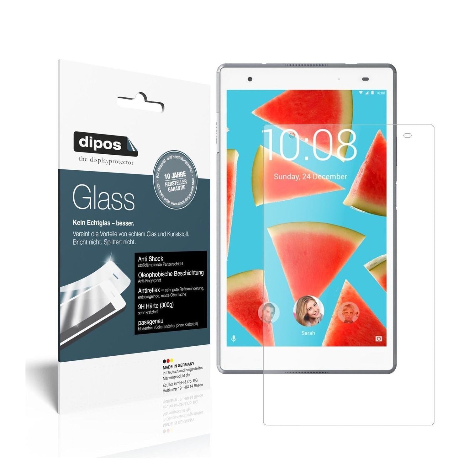 1x 9H Schutzfolie matt für Lenovo Tab 4 8 Plus Pan (2)