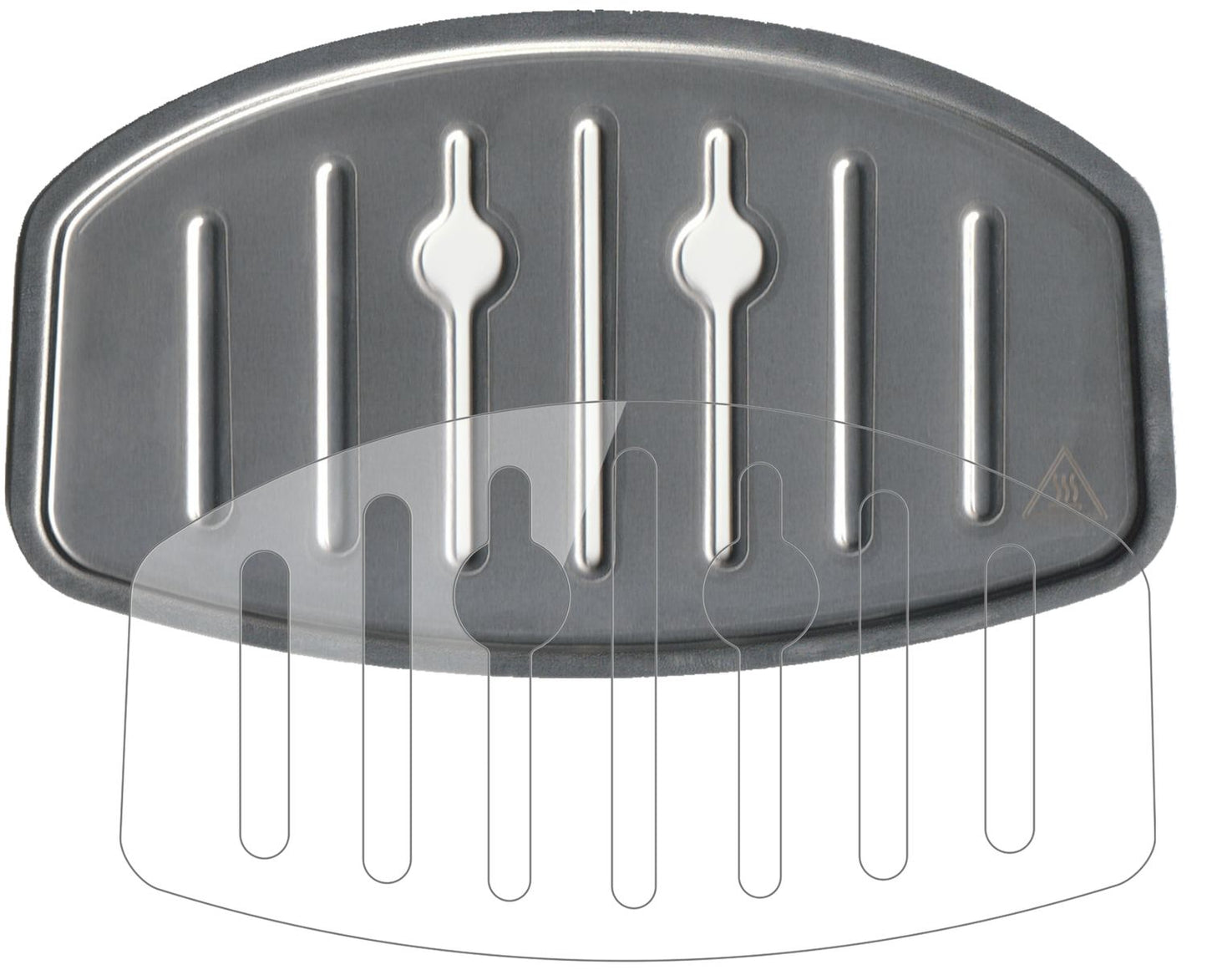 1x 9H Schutzfolie für Krups EA 8000 Tropfblech Pan (1)