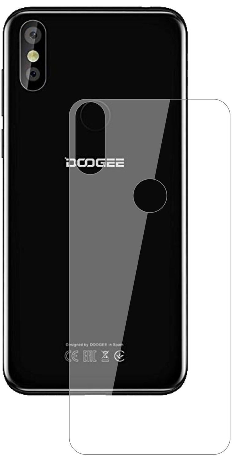 1x 9H Schutzfolie für Doogee Y8 Rückseite Panzerfo (1)