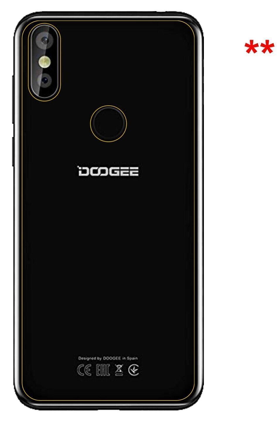 1x 9H Schutzfolie für Doogee Y8 Rückseite Panzerfo (9)