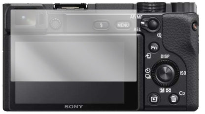 2x Schutzfolie klar für Sony Alpha 6400 Display-Sc (2)