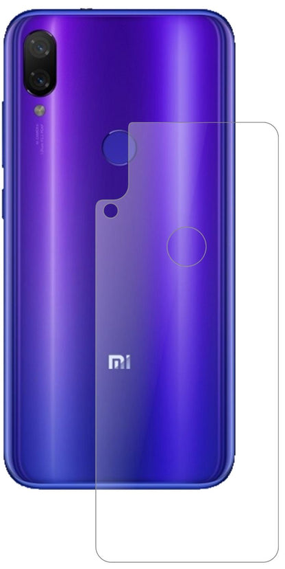 2x 9H Schutzfolie matt für Xiaomi Mi Play Rückseit (2)