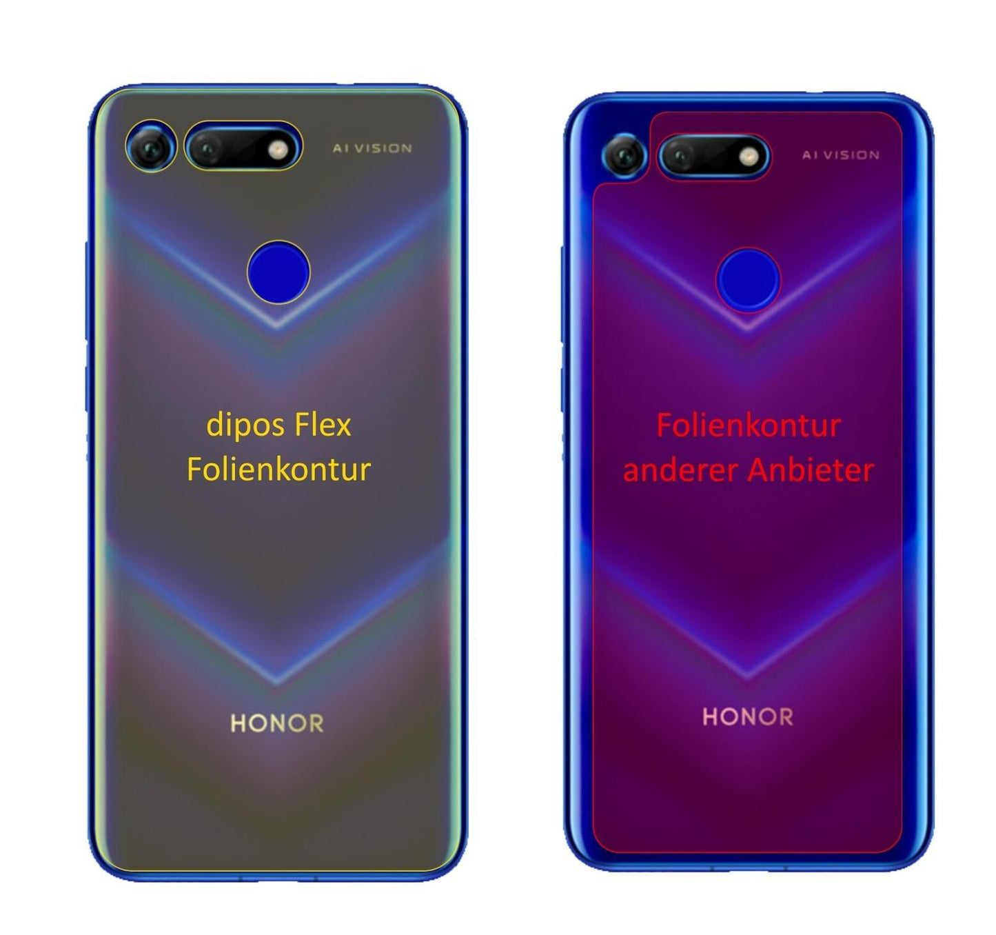 3x 3D Full Cover Schutzfolie für Honor View 20 Rüc (2)