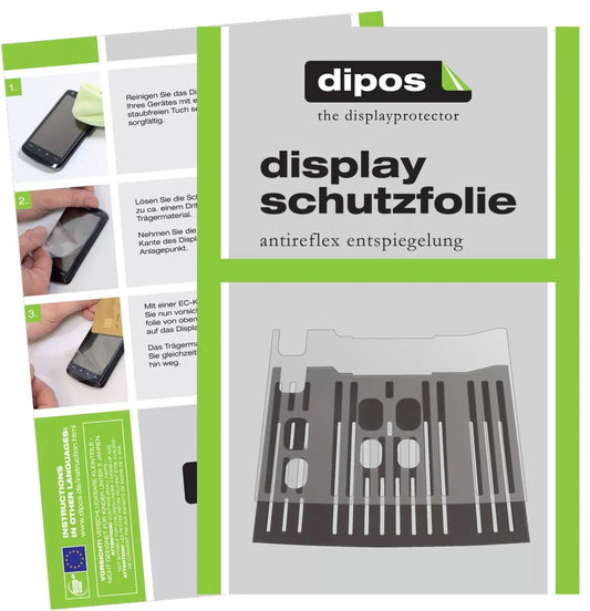 2x Schutzfolie matt für DeLonghi Dinamica ECAM 350 (1)