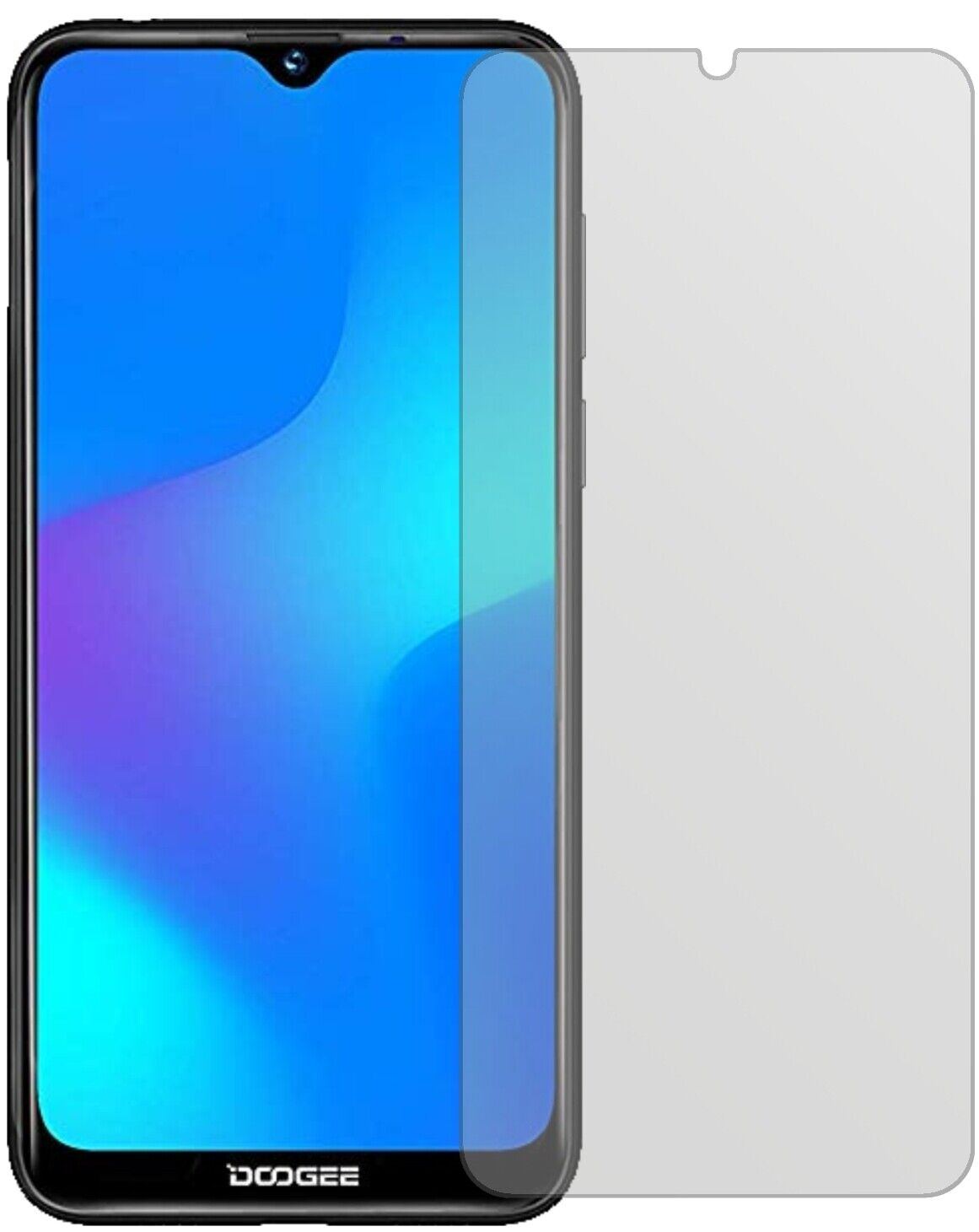 5x Schutzfolie matt für Doogee Y8 Display-Schutzfo (1)