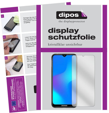 6x Schutzfolie klar für Doogee Y8 Display-Schutzfo (1)