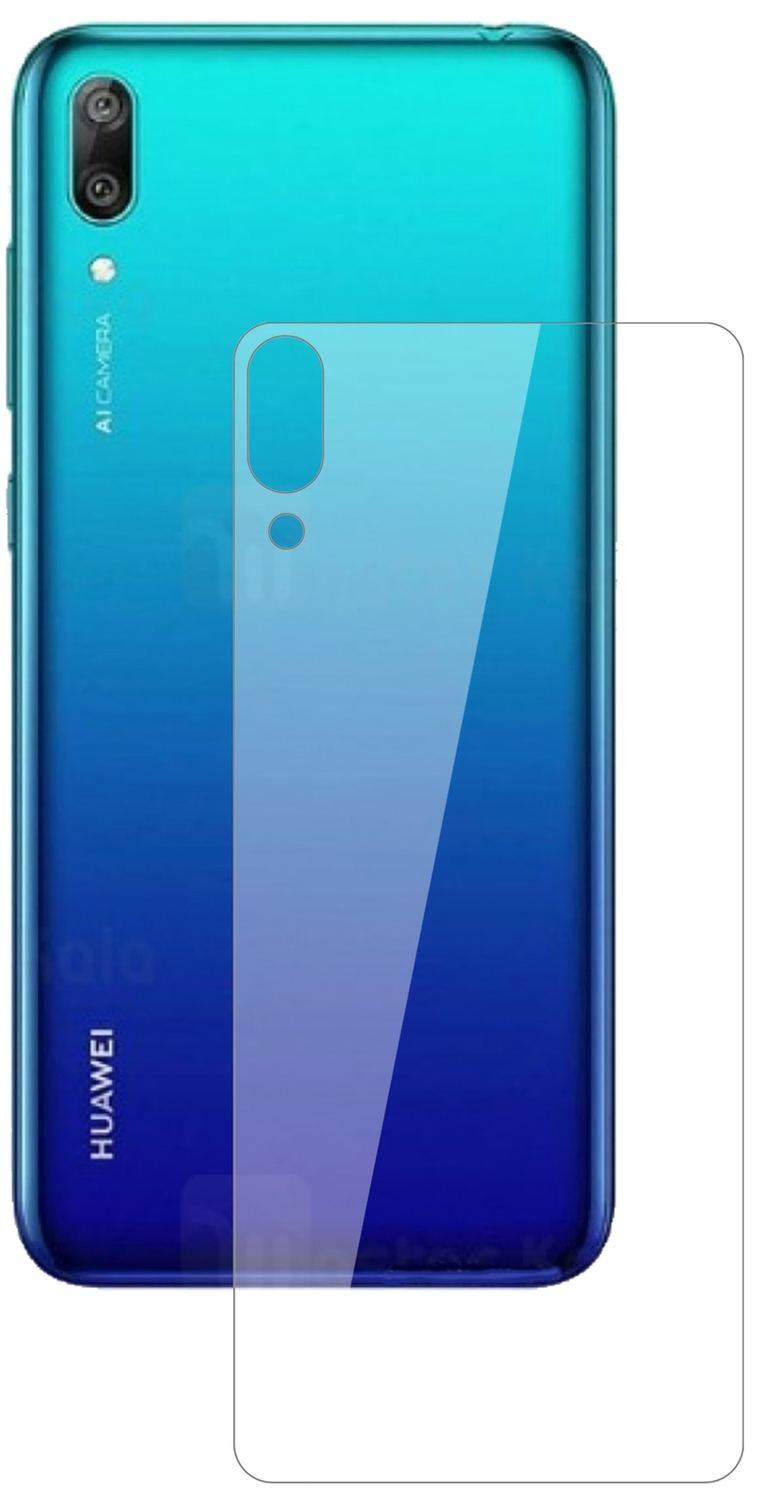 2x 9H Schutzfolie für Huawei Y7 Pro (2019) Rücksei (2)